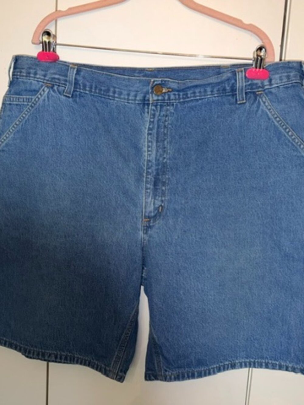 Carhartt Denim shorts, size 42, blue